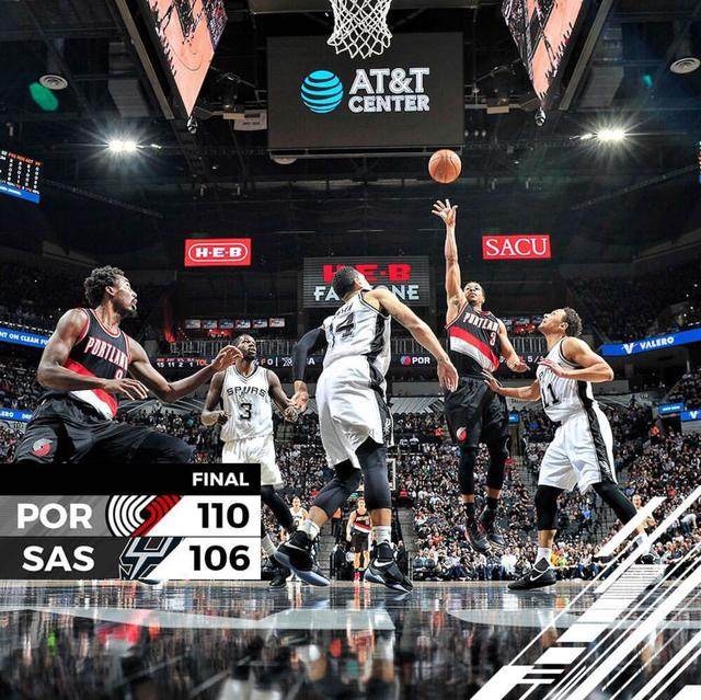 马刺力克猛龙，麦科勒姆刷新纪录